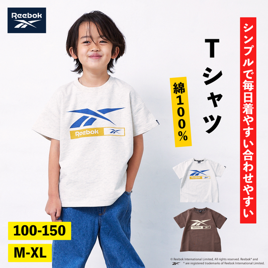 【Reebok】プリントTシャツ