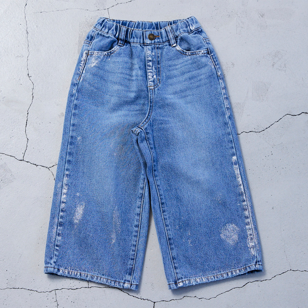 箔プリントデニムパンツ – Fluffy BROTHERS