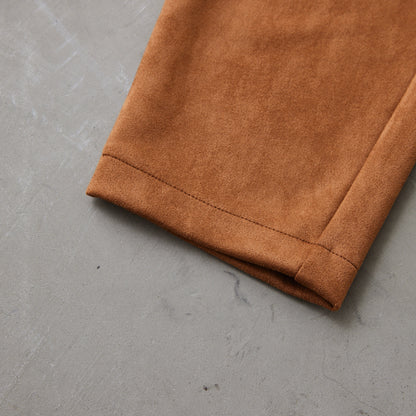 スウェードパンツ