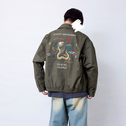 刺繍ジャケット