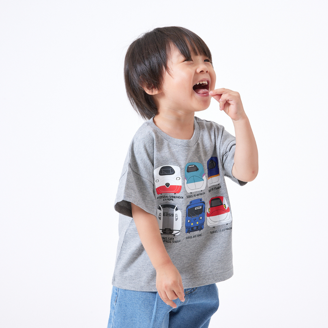 【JRの電車】プリントTシャツ