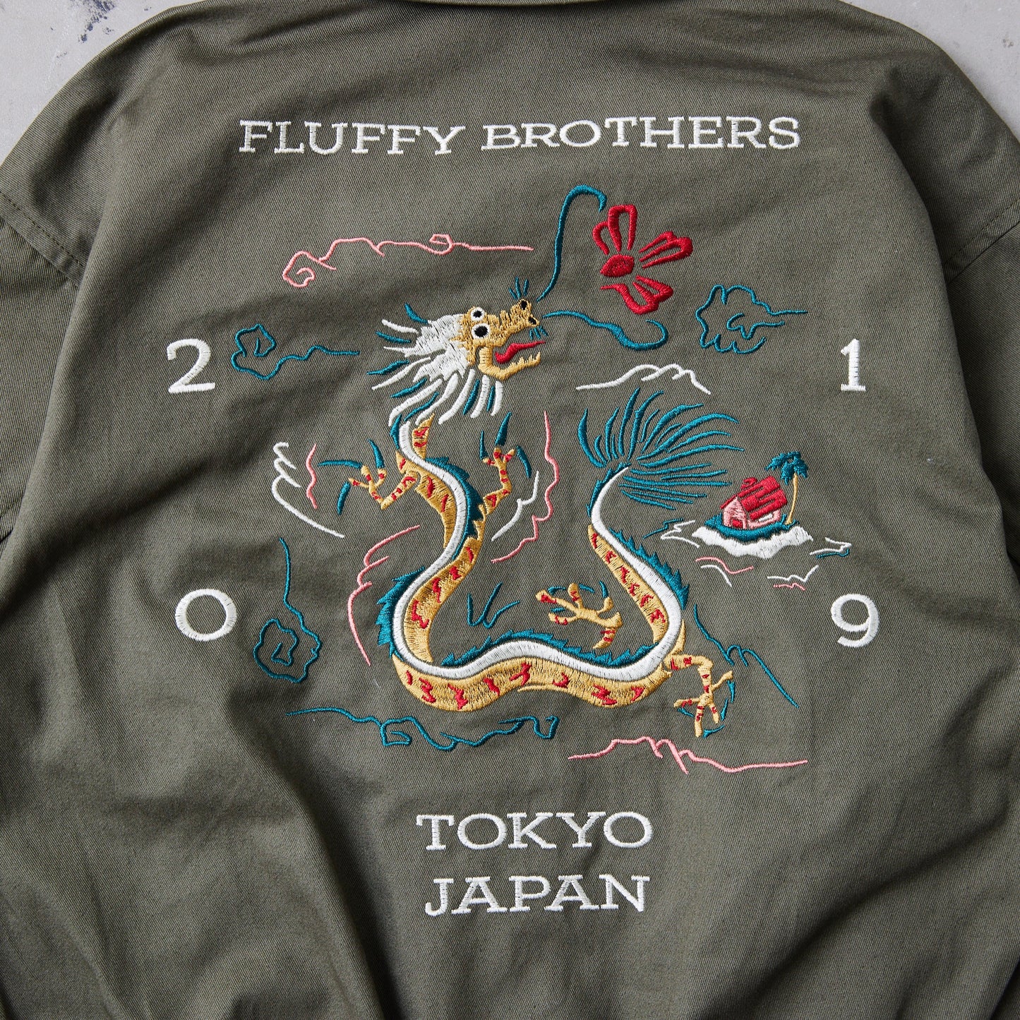 刺繍ジャケット