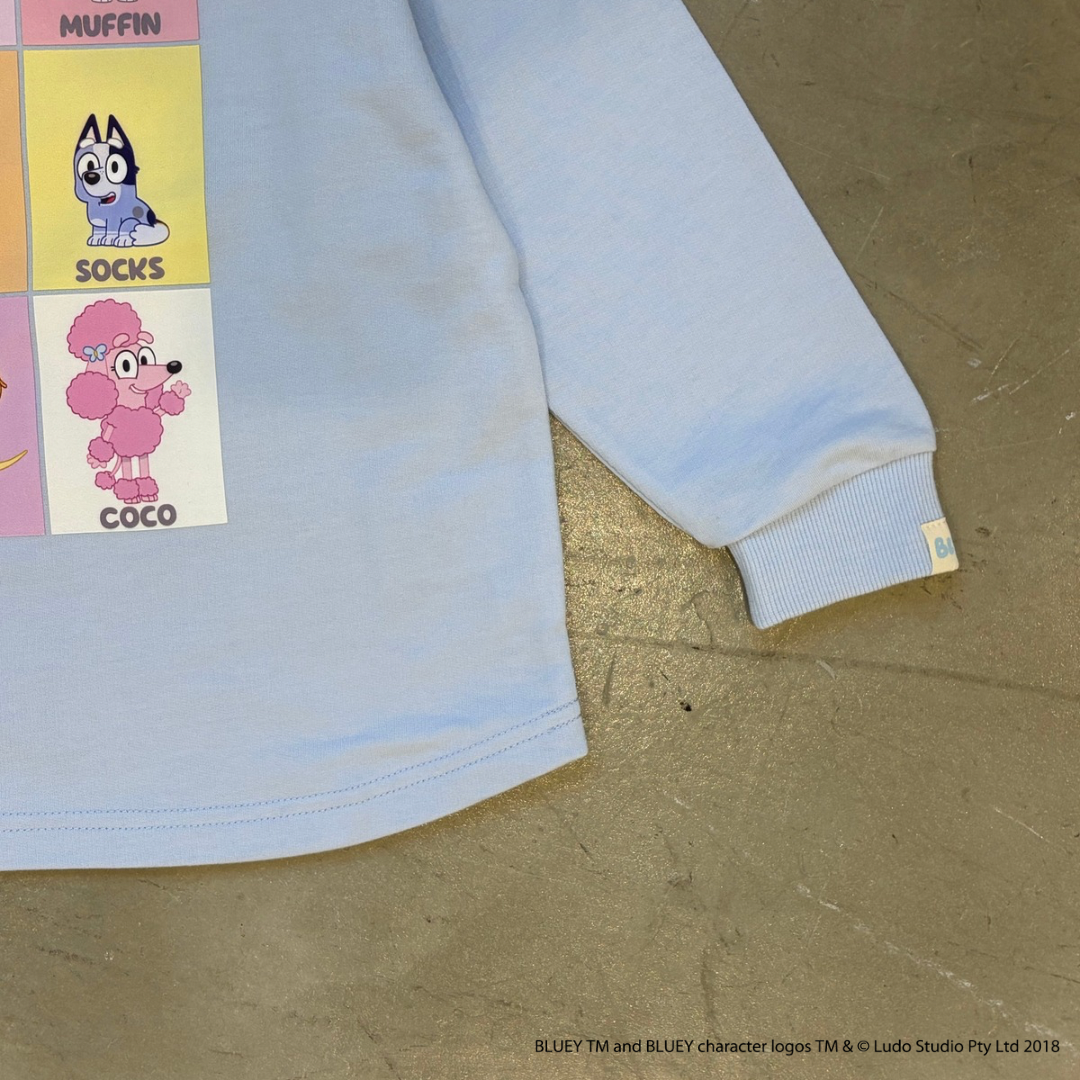 【ブルーイ】ミニ裏毛トレーナー