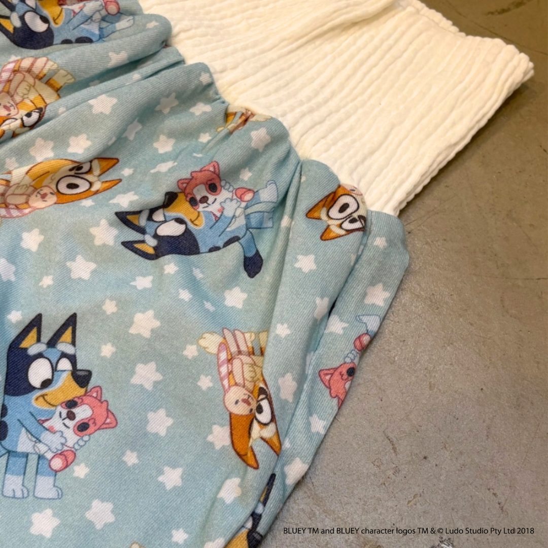 【ブルーイ】ロンT＆腹巻付きパンツパジャマ