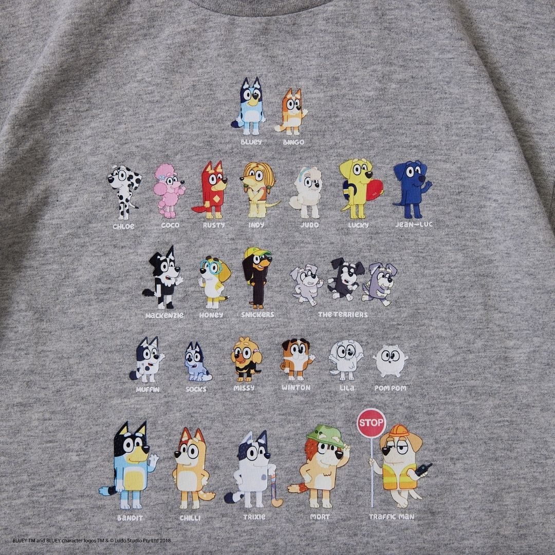 【ブルーイ】プリントTシャツ