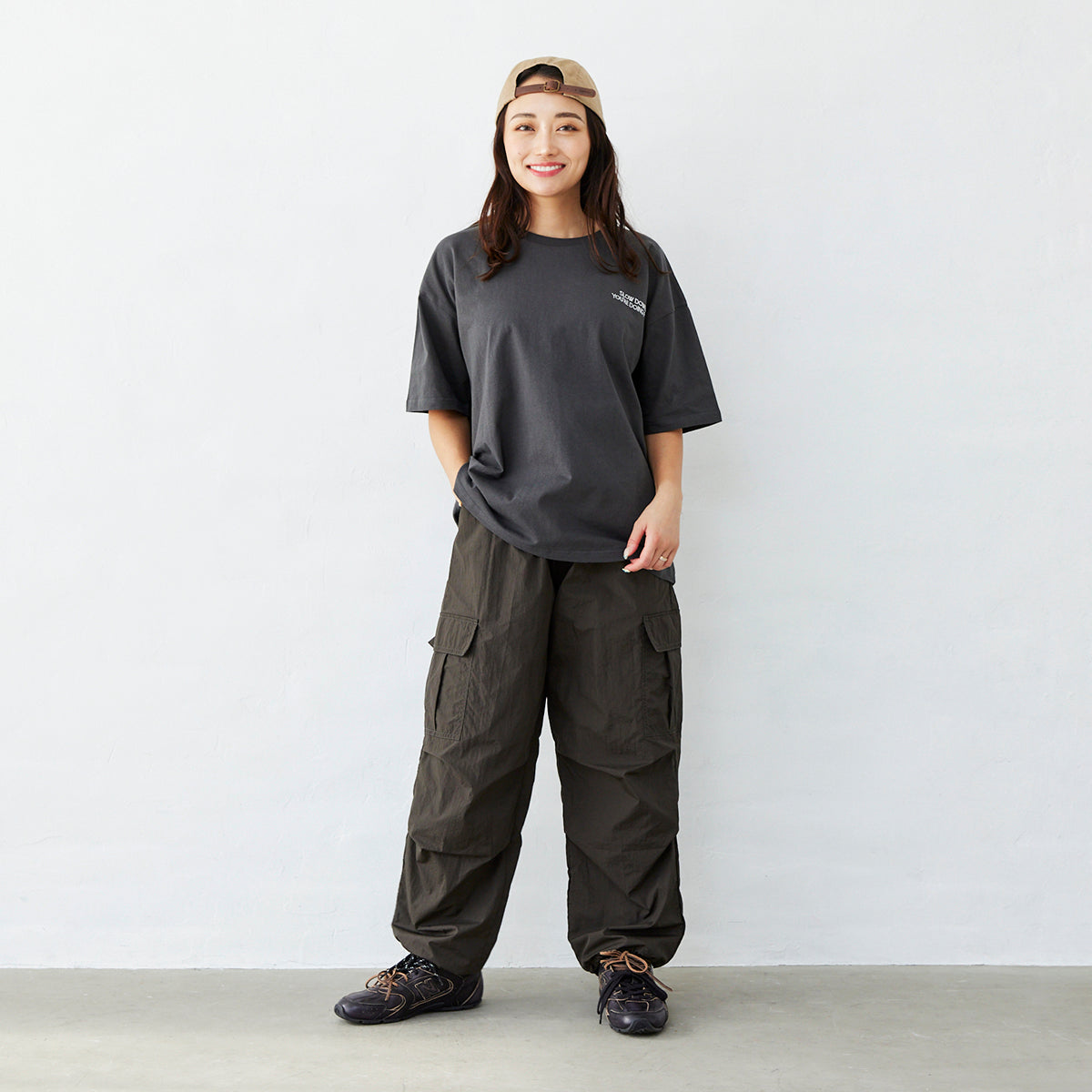 パネルプリントTシャツ