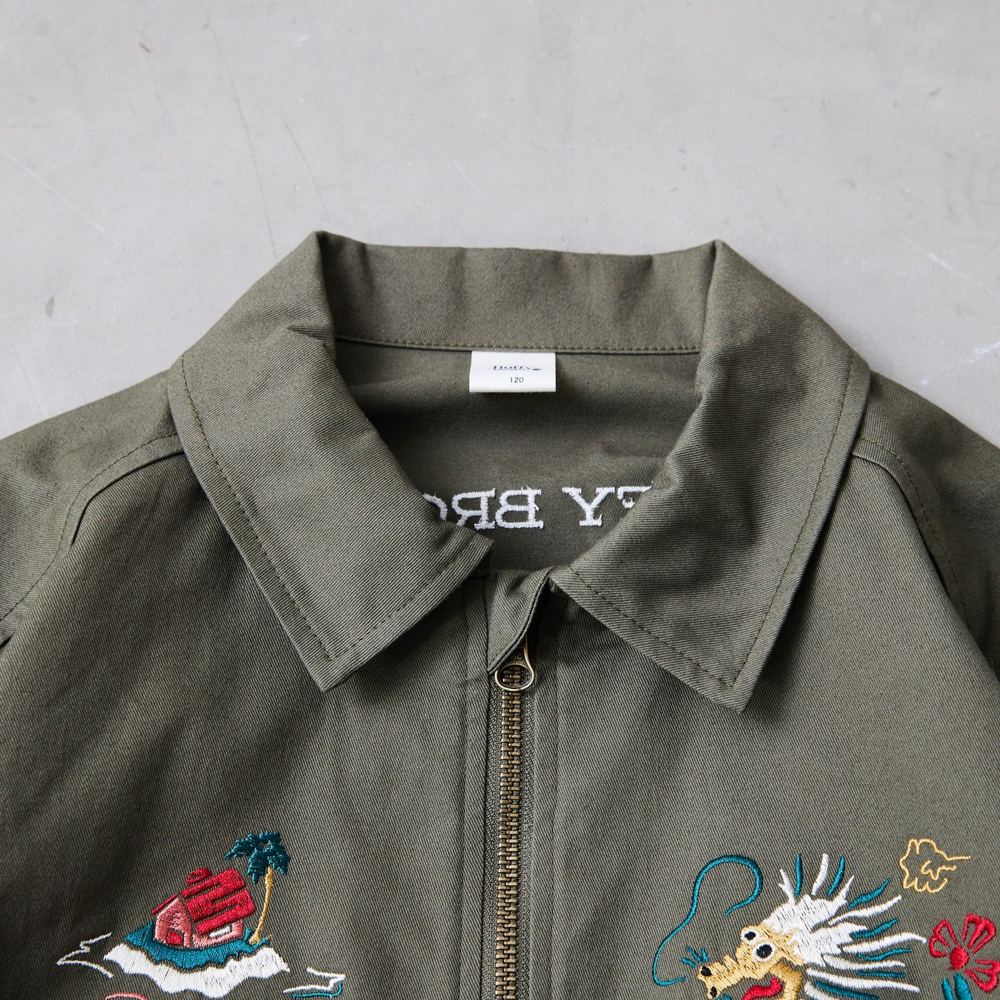 刺繍ジャケット