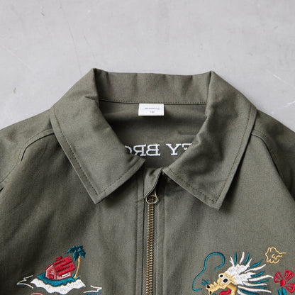 刺繍ジャケット