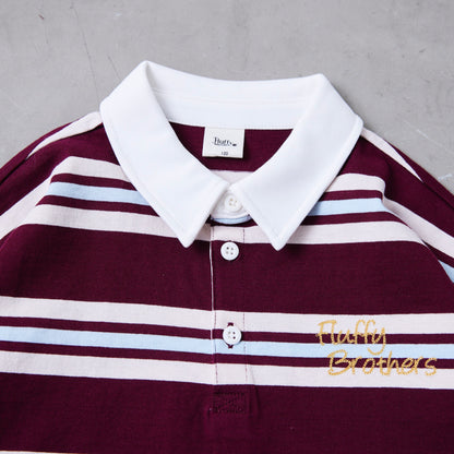 ボーダーラガーシャツ