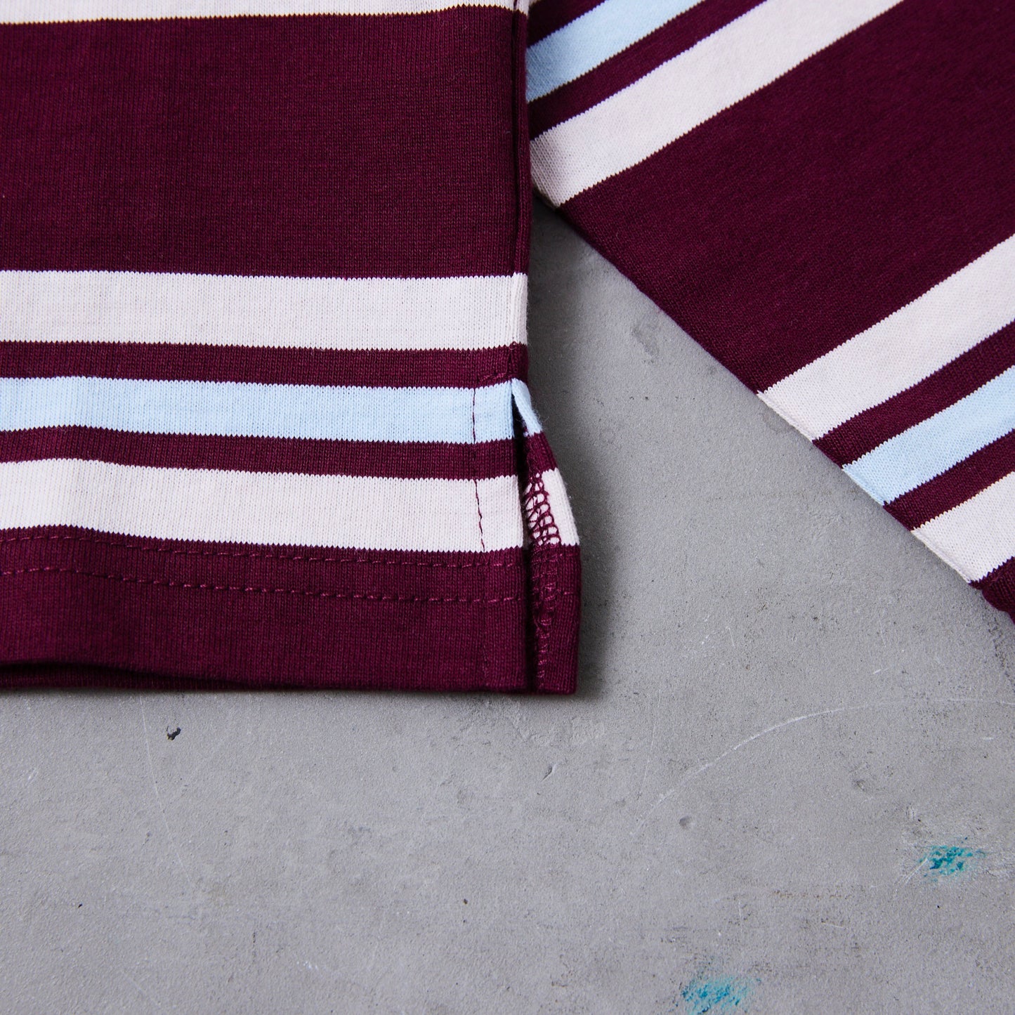 ボーダーラガーシャツ