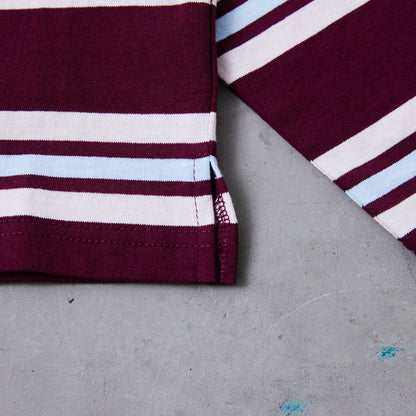 ボーダーラガーシャツ