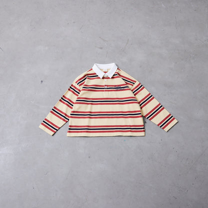 ボーダーラガーシャツ