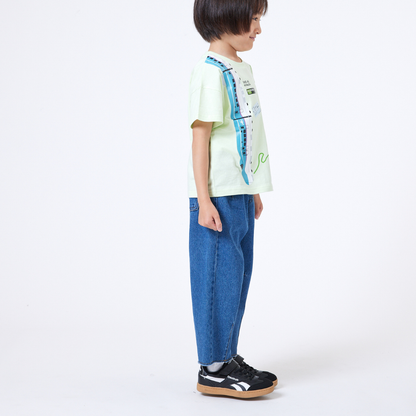 【JRの電車】連結プリントTシャツ