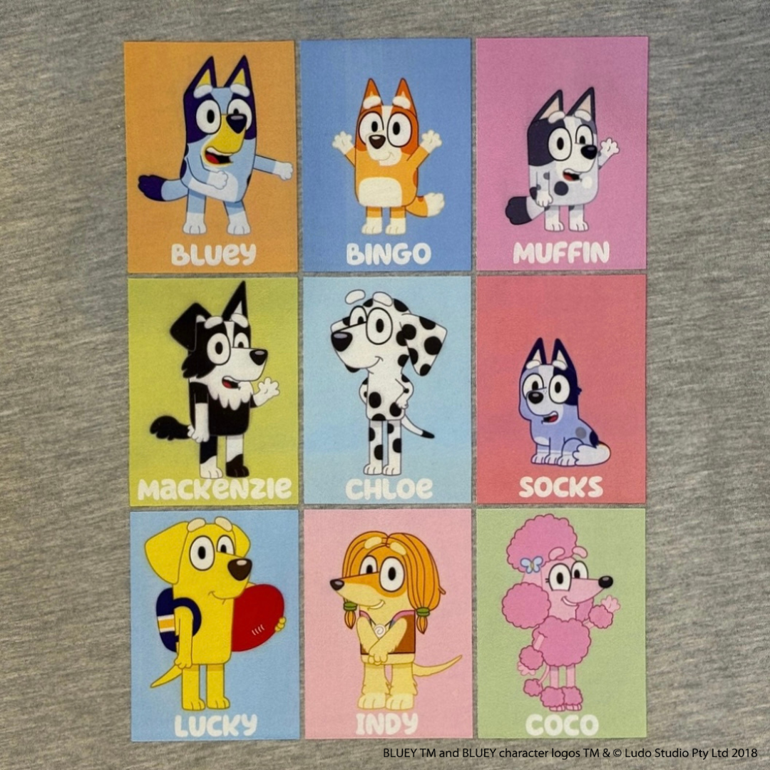 【ブルーイ】ミニ裏毛トレーナー