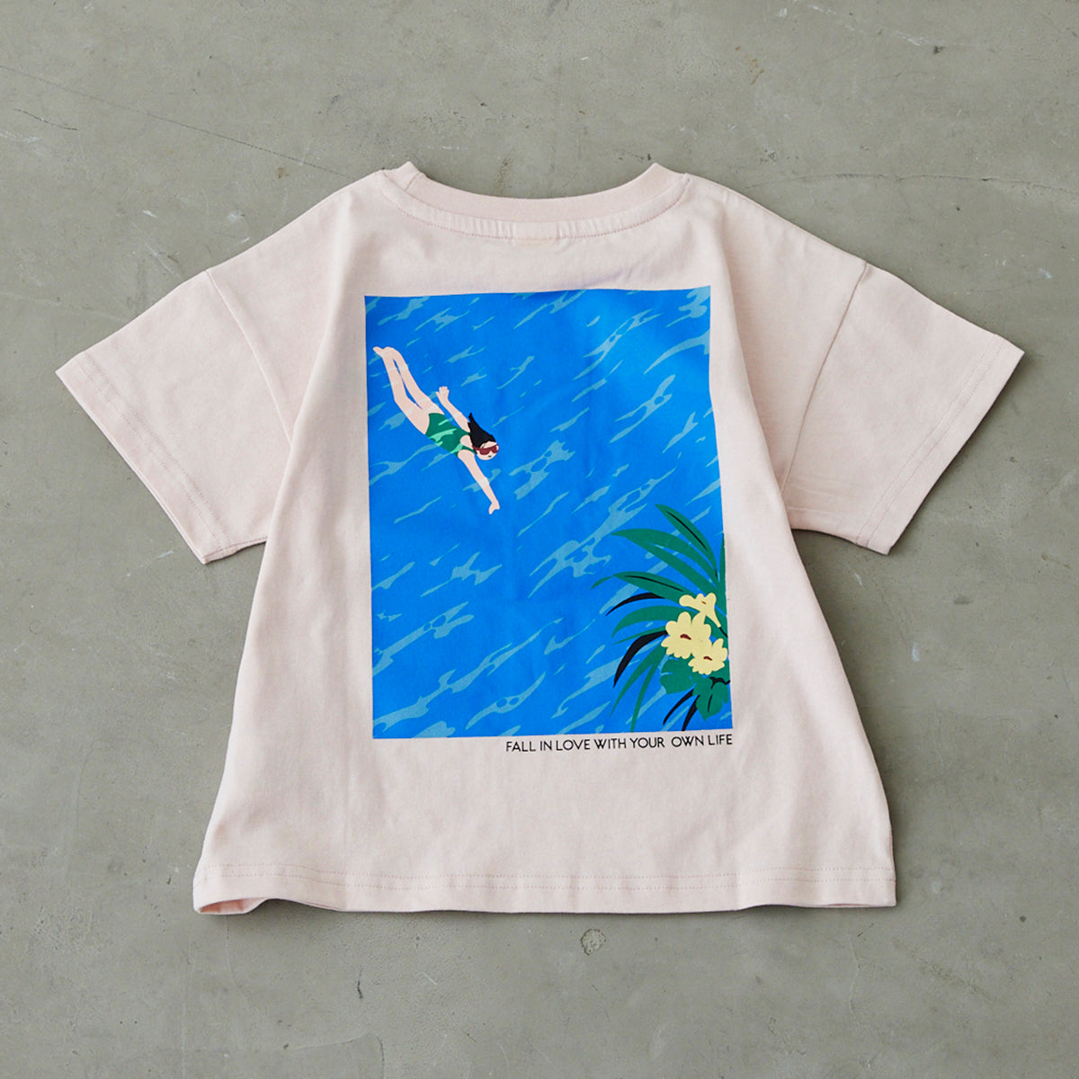 パネルプリントTシャツ