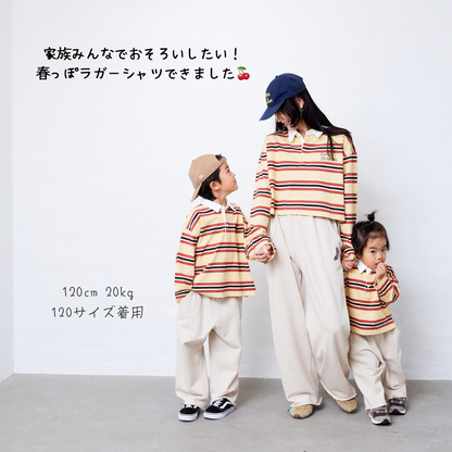 ボーダーラガーシャツ