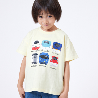 【JRの電車】プリントTシャツ