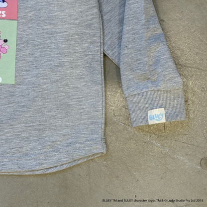 【ブルーイ】ミニ裏毛トレーナー