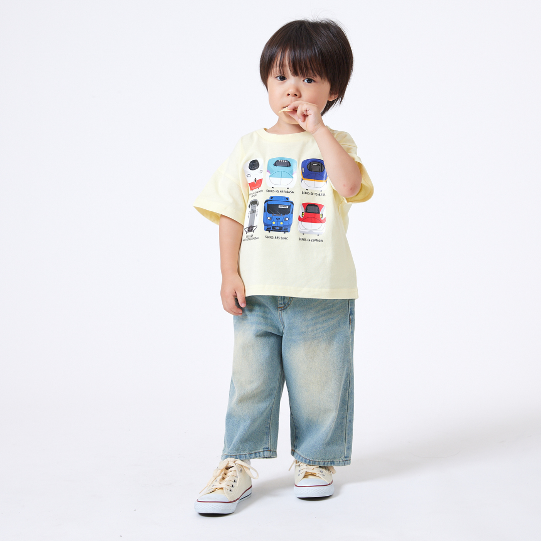 【JRの電車】プリントTシャツ