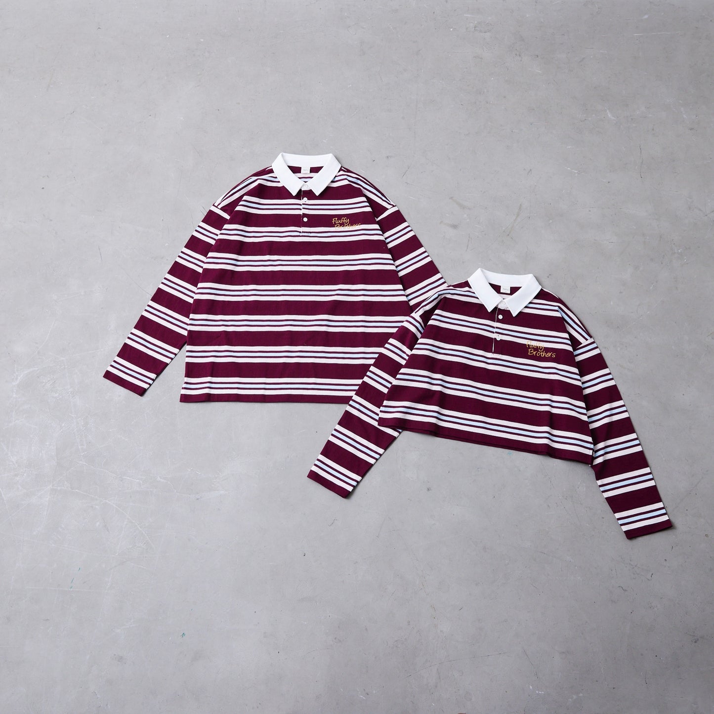 ボーダーラガーシャツ