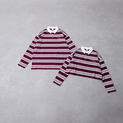 ボーダーラガーシャツ