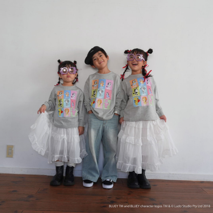 【ブルーイ】ミニ裏毛トレーナー