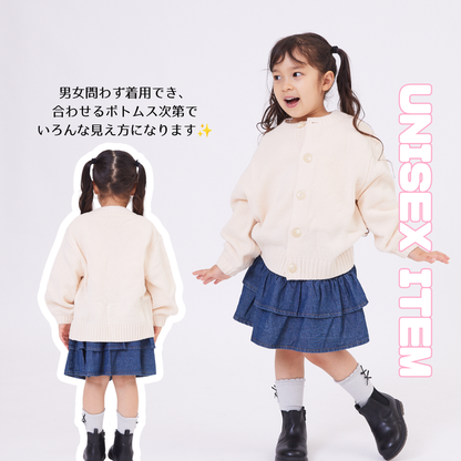 ニットカーディガン