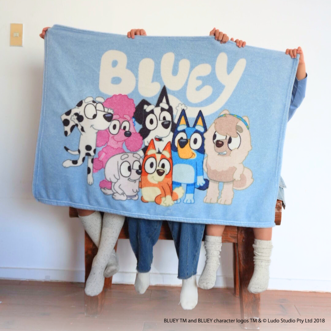 【ブルーイ】キッズ毛布