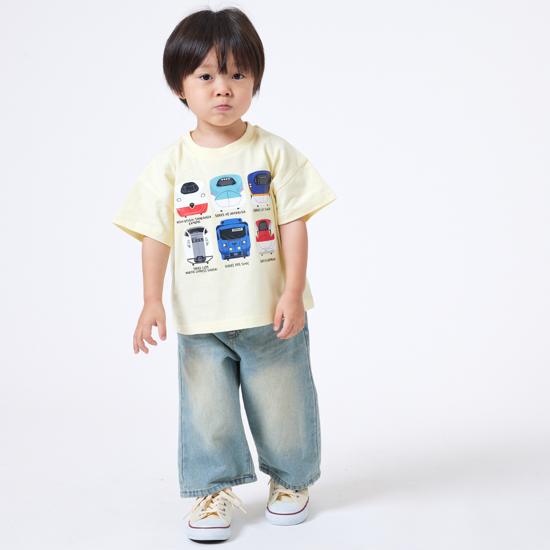 【JRの電車】プリントTシャツ