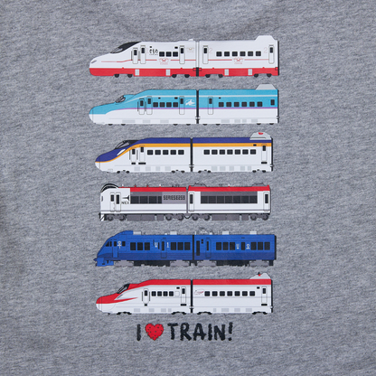 【JRの電車】プリントTシャツ