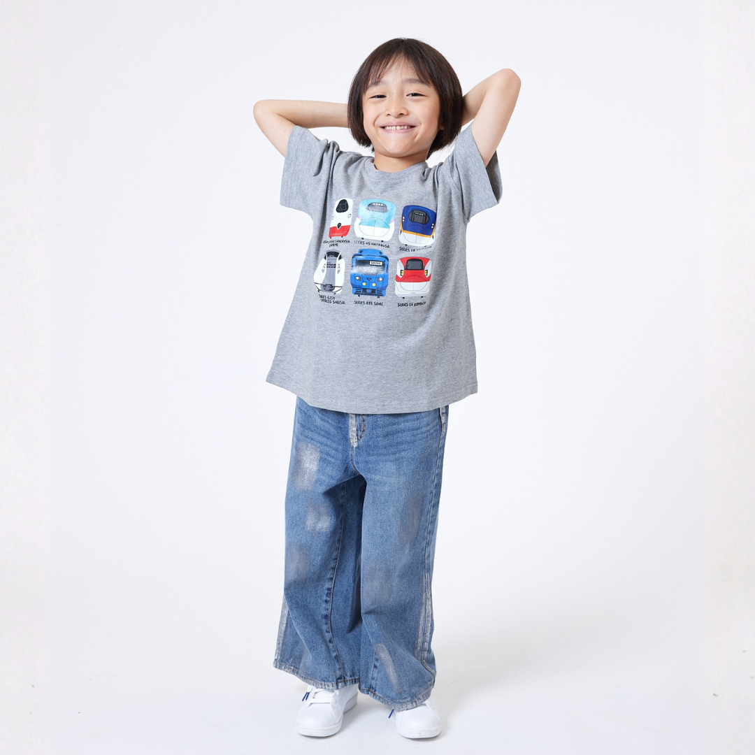 【JRの電車】プリントTシャツ