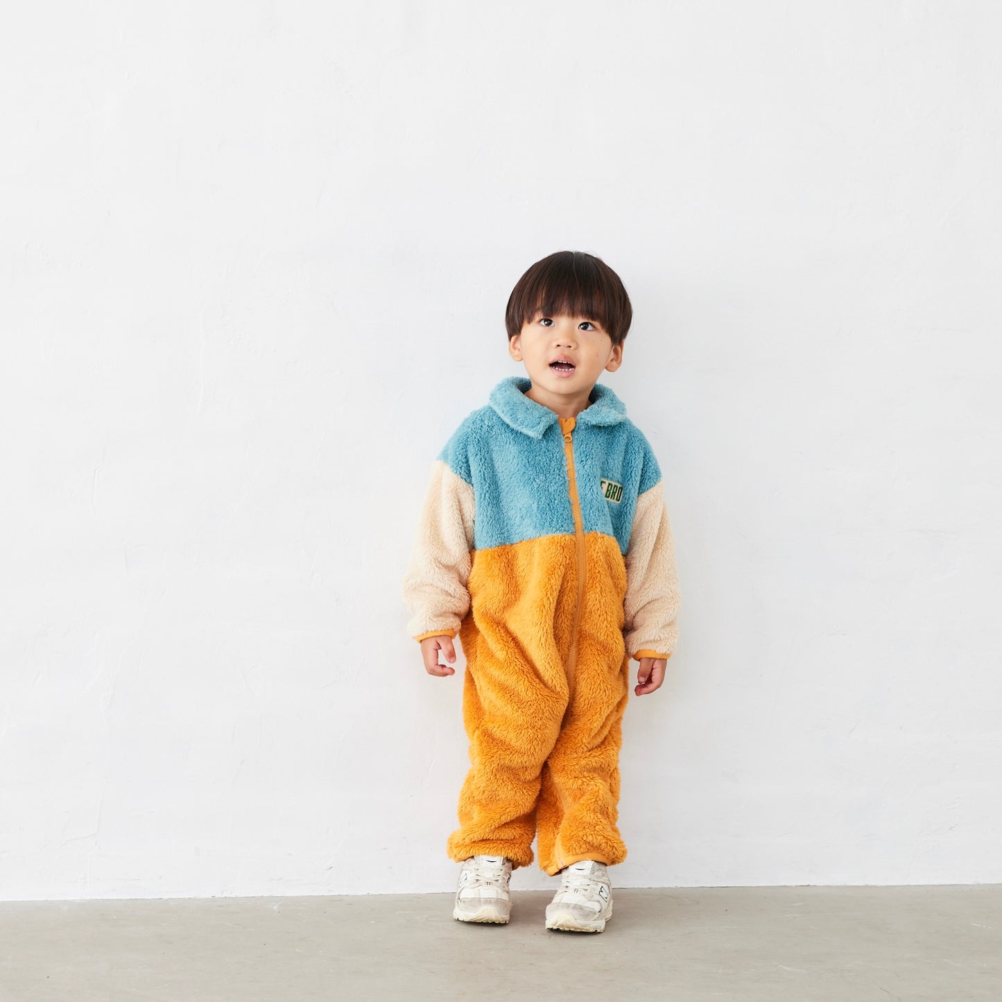 ボアジャンプスーツ