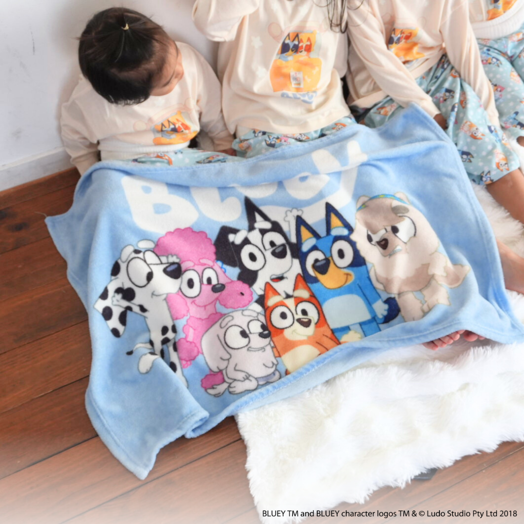 【ブルーイ】キッズ毛布