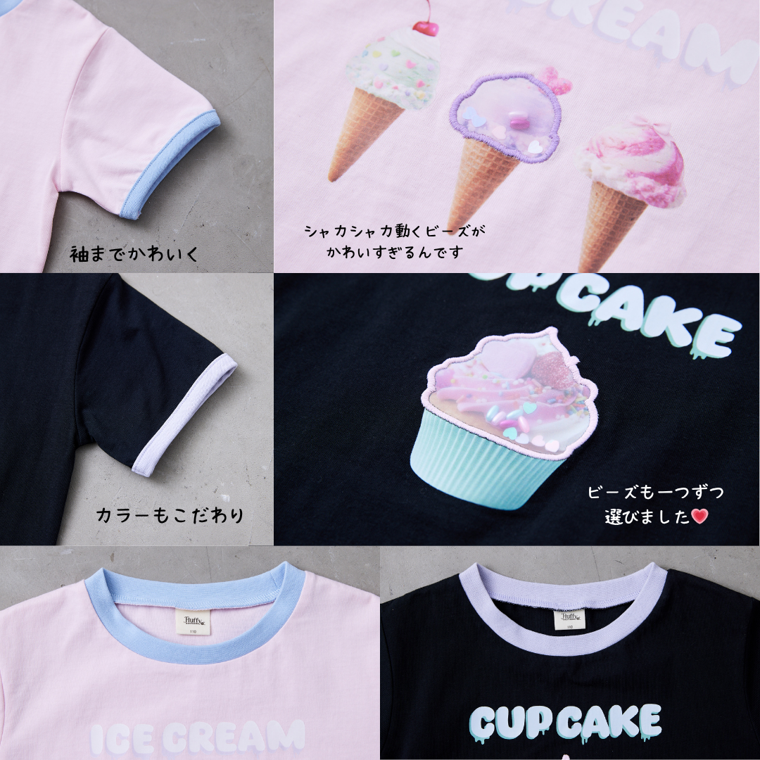 スイーツビーズTシャツ