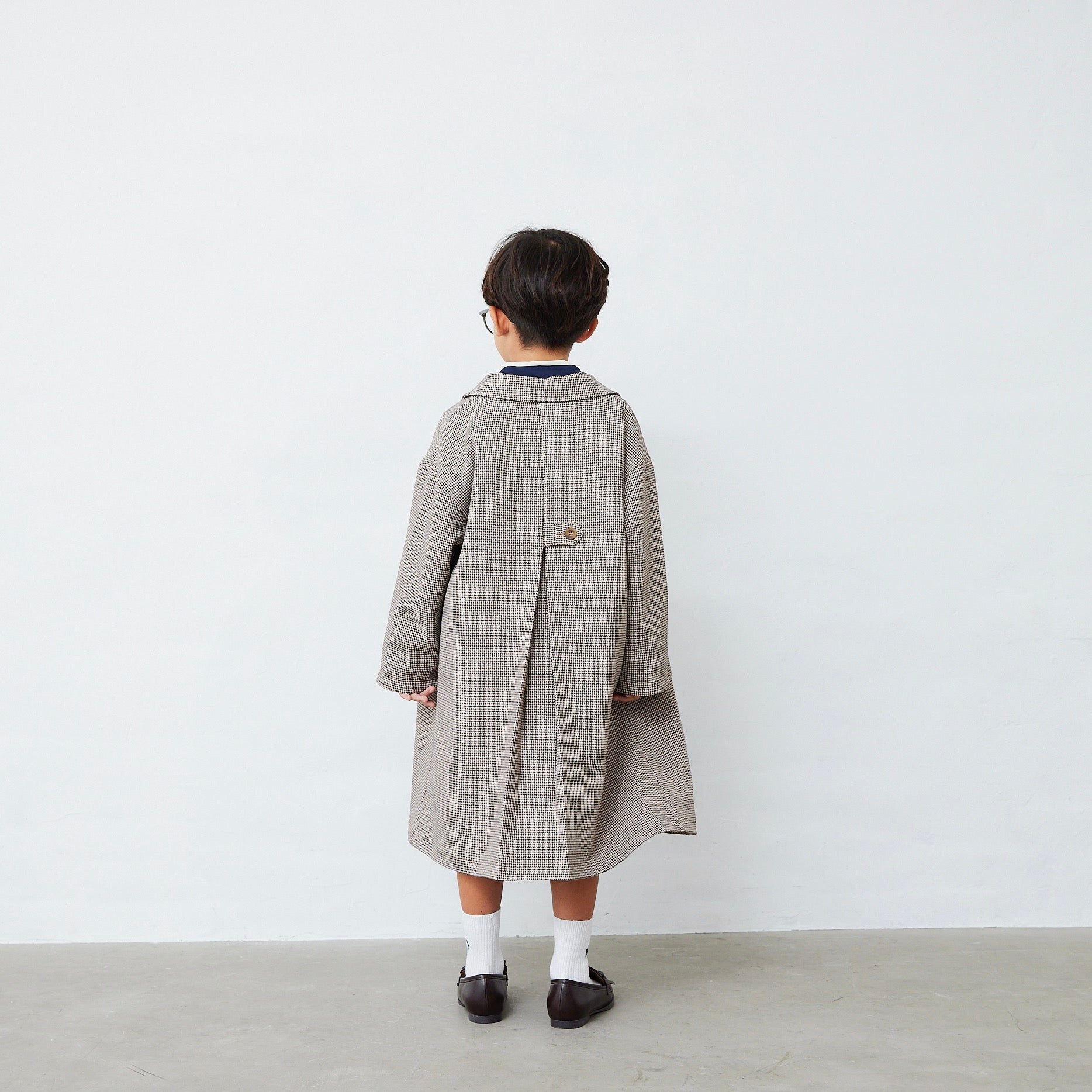 千鳥柄ロングコート – Fluffy BROTHERS