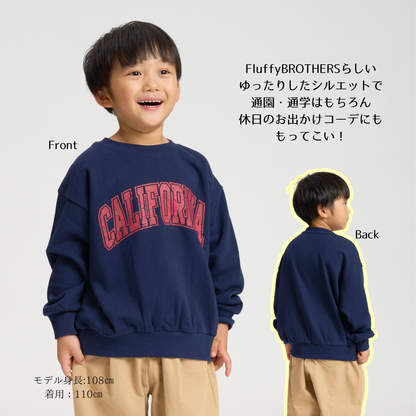 【FLUFFREE】プリントトレーナー