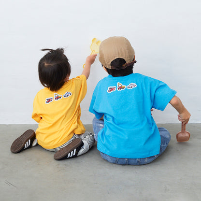 働く車プリントTシャツ