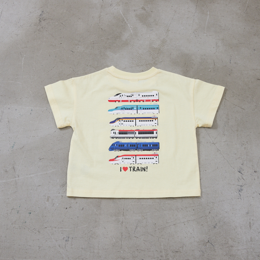 【JRの電車】プリントTシャツ