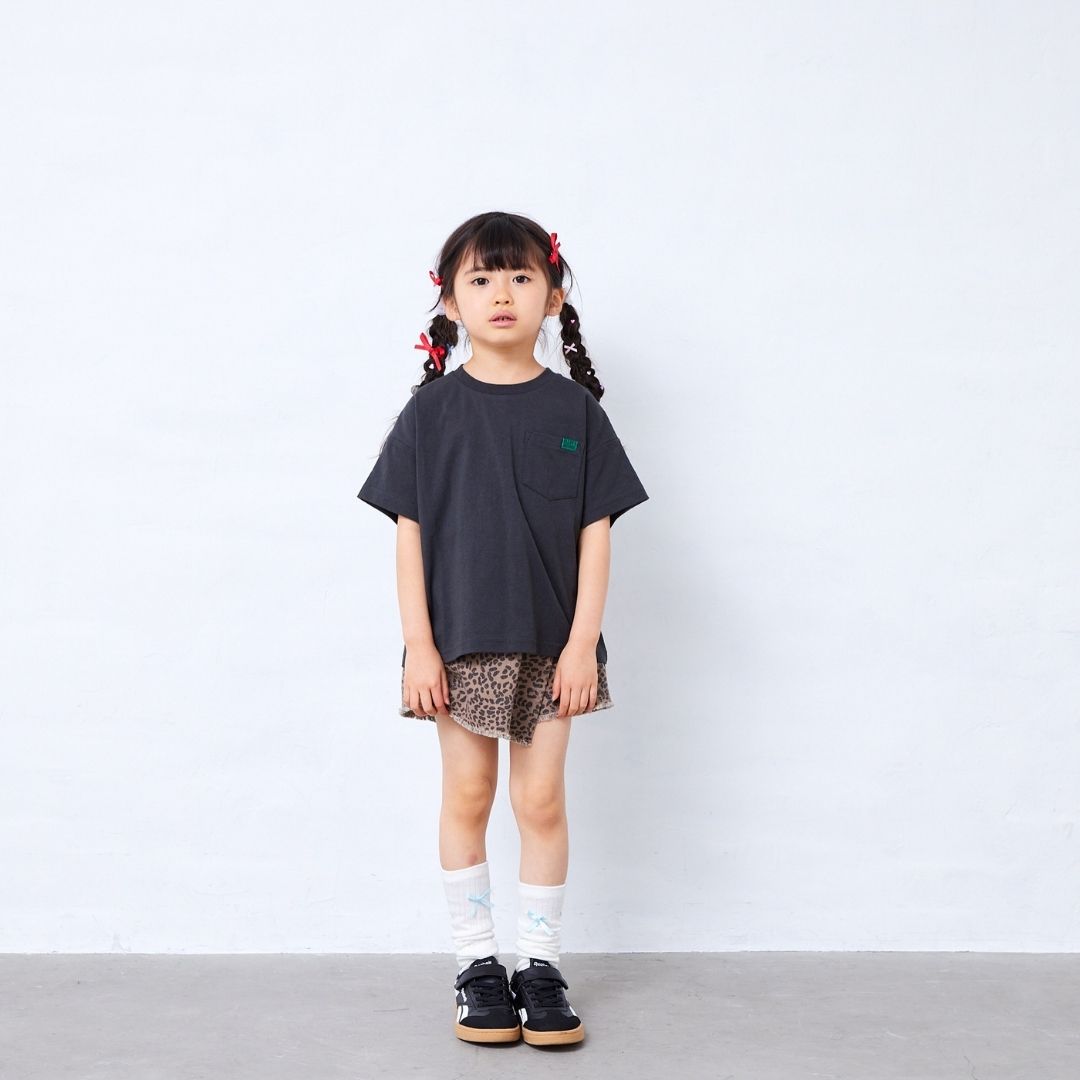 子うさぎ　RLX ネイビー プリーツ キュロット 2wayデニムプリーツキュロット | Blue Daisy Online