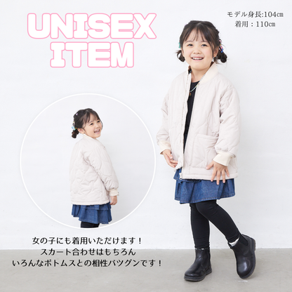 【FLUFFREE】キルトジャケット