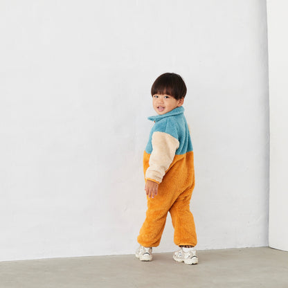 ボアジャンプスーツ