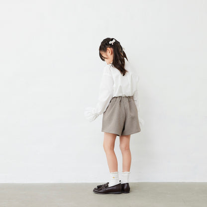 千鳥柄キュロット
