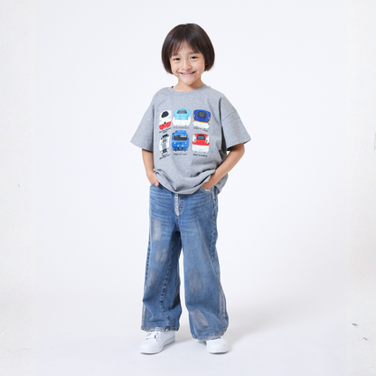【JRの電車】プリントTシャツ