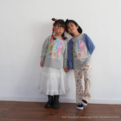 【ブルーイ】総柄フレアパンツ