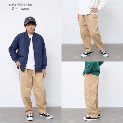 【FLUFFREE】コットンツイルパンツ