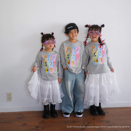 【ブルーイ】ミニ裏毛トレーナー