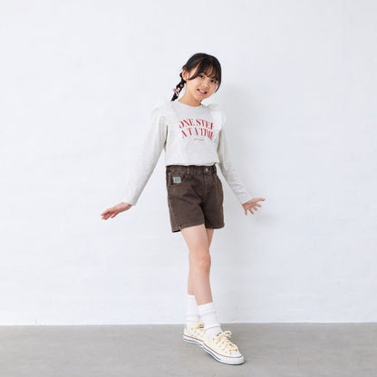製品染めショートパンツ
