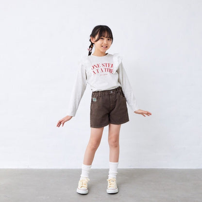製品染めショートパンツ