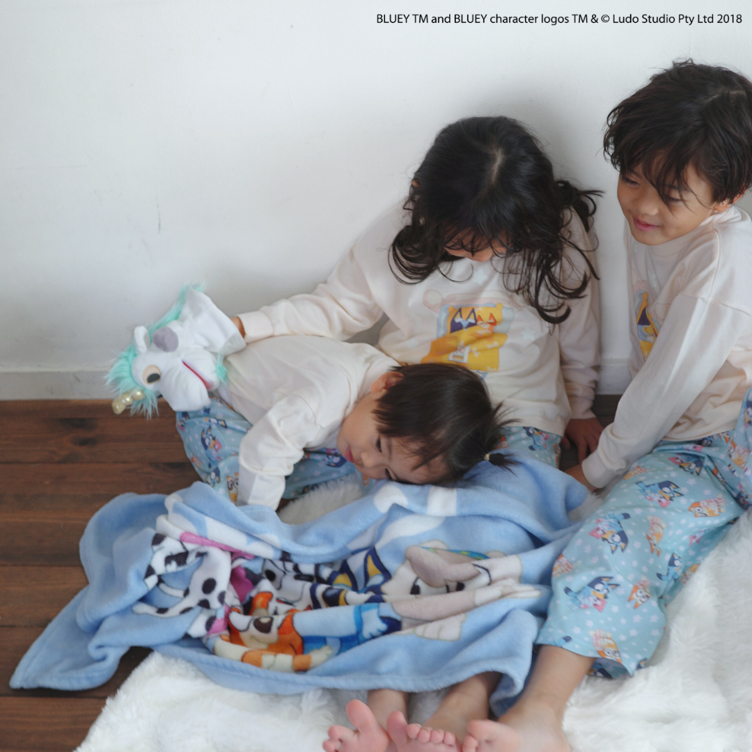 【ブルーイ】キッズ毛布