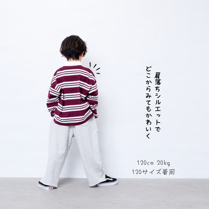 ボーダーラガーシャツ